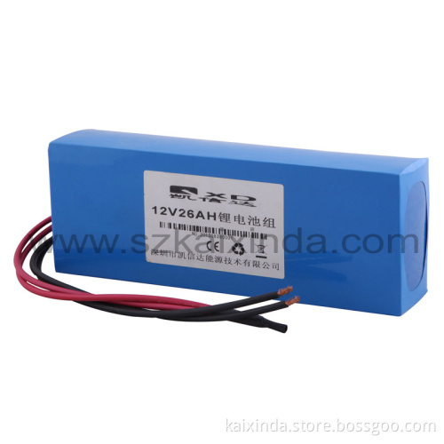 Shenzhen 12V 26ah Rechargeable Battery Pack